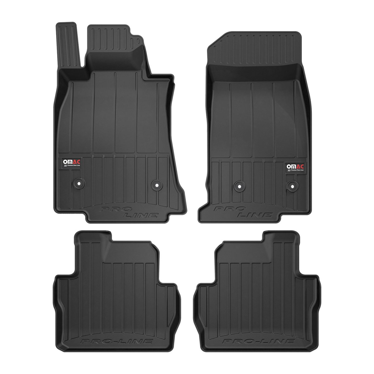 Cadillac CT4 Floor Mat - Omac - Premium TPE - Black - 2020-2024